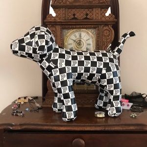 Victoria secret pink large checkered dog